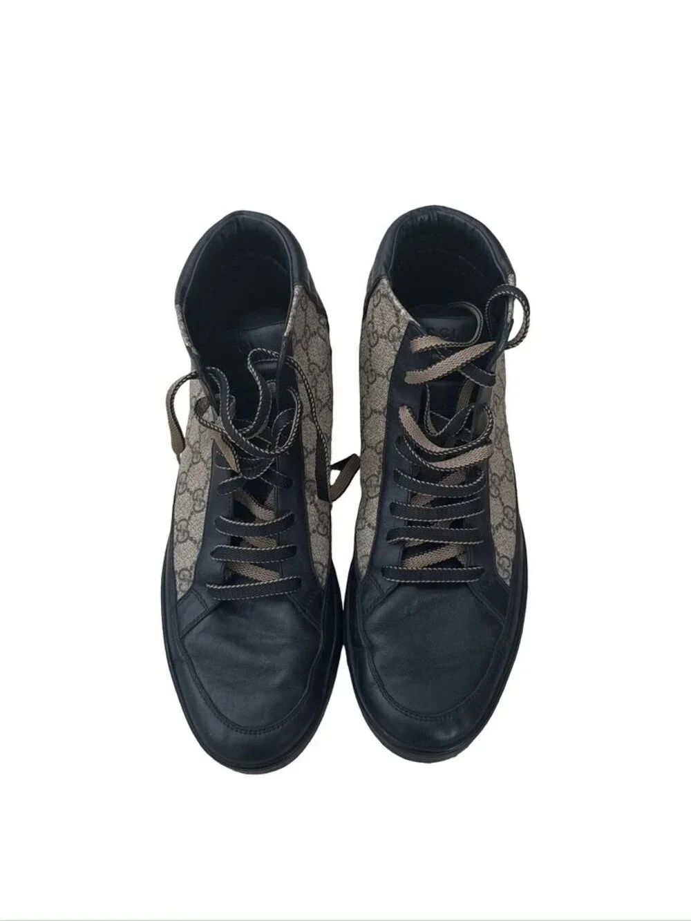 Gucci GG monogram booties size 9